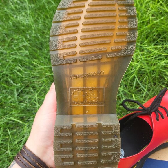 Dr Martens 1461 Oxford satchel red - Picture 6 of 6